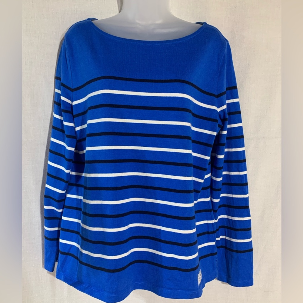 Talbots women shirt long sleeves light Sweater Size Large